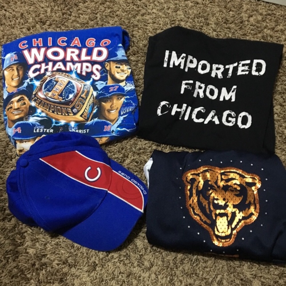 Bundle of Chicago and AE top